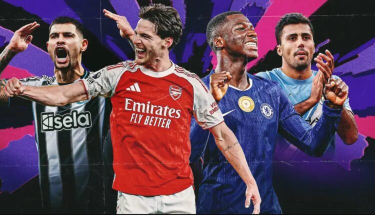 Premier League Midfield Power Rankings: Rice Tops the Lot as Caicedo Closes In