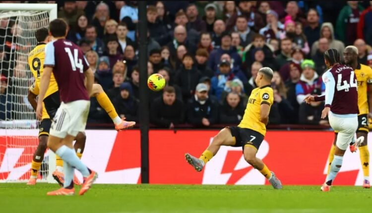 Aston Villa Go Third as Kamara Thunderbolt Sinks Wolves – Emery Warns on Goal Drought Fears