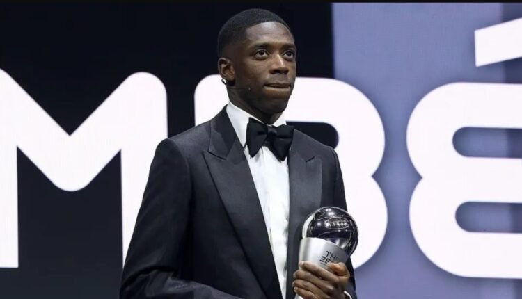 Dembele crowned world’s best as PSG star scoops Fifa award after trophy-laden year
