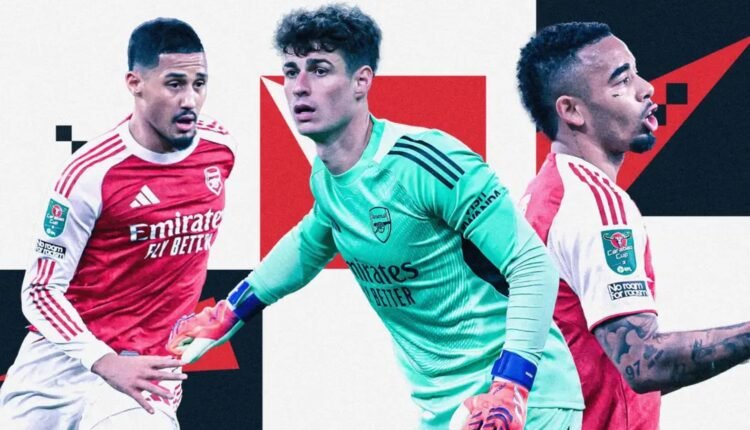 Kepa the hero as Arsenal survive Palace scare to reach Carabao Cup semi-finals