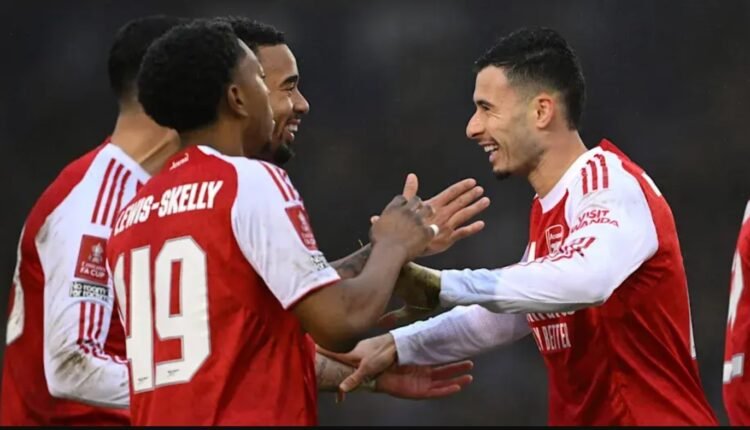 Gabriel Martinelli FA Cup 2026 hat-trick lifts Arsenal past Portsmouth into fourth round